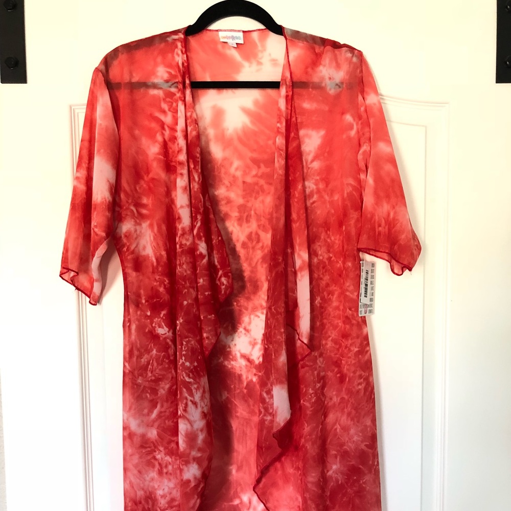 LuLaRoe Tie Dye Shirley NWT